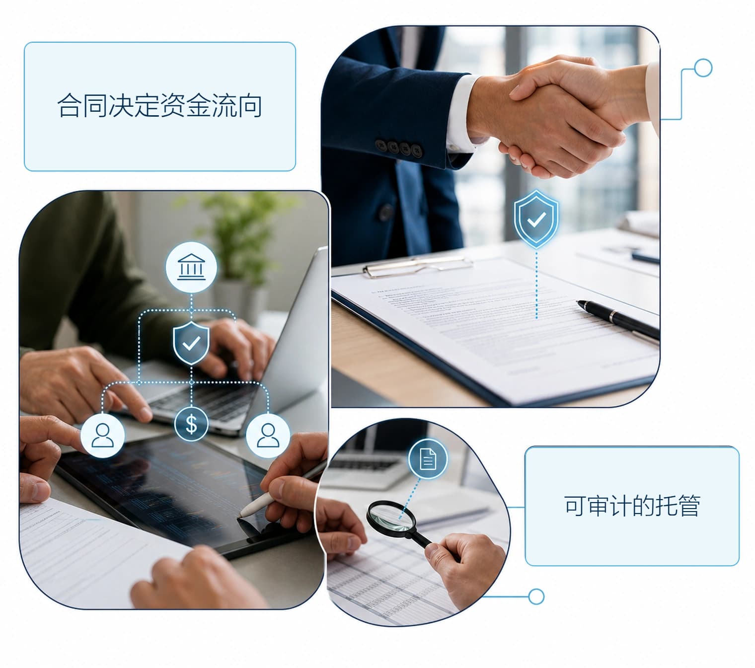 Fits 托管账户:自动化签约、底层资产与清算。