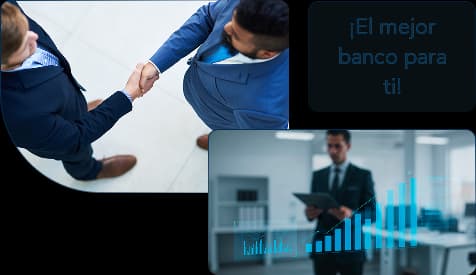El mejor banco para ti: alianza sellada con un apretón de manos